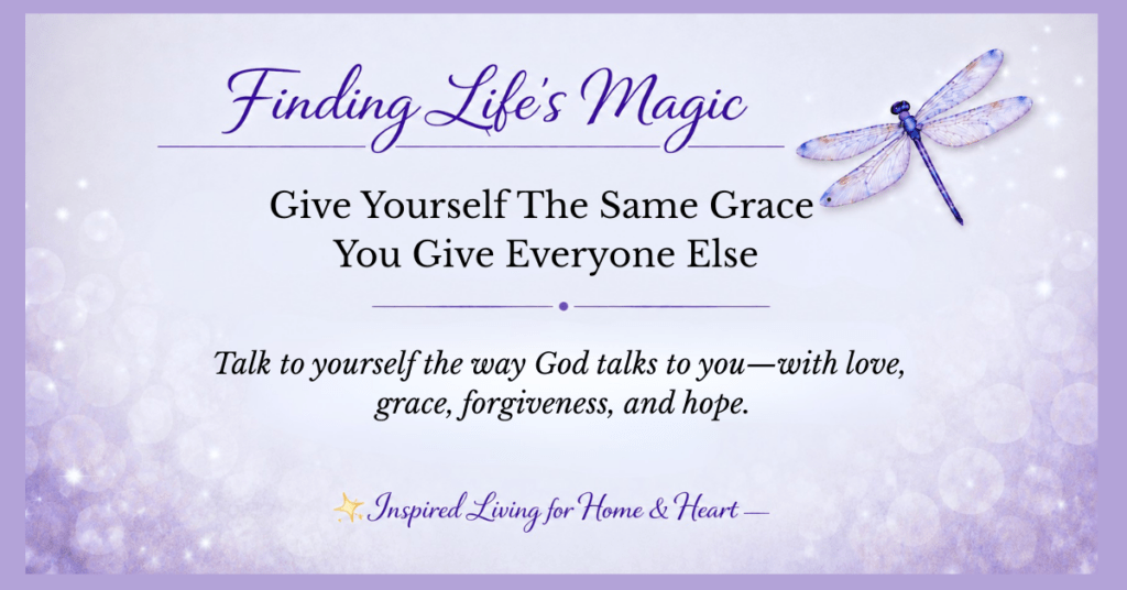 Give Yourself The Same Grace