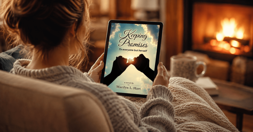 Text: Finding Life's Magic blog — Its Not Too Late To Keep Promises To Yourself Keeping Promises book promotion