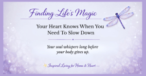 Woman resting peacefully, reminder that your heart knows when you need to slow down