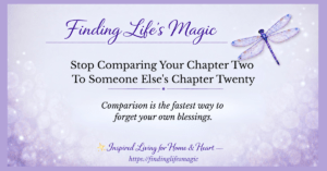 Stop Comparing Your Chapter Two To Someone Else's Chapter Twenty