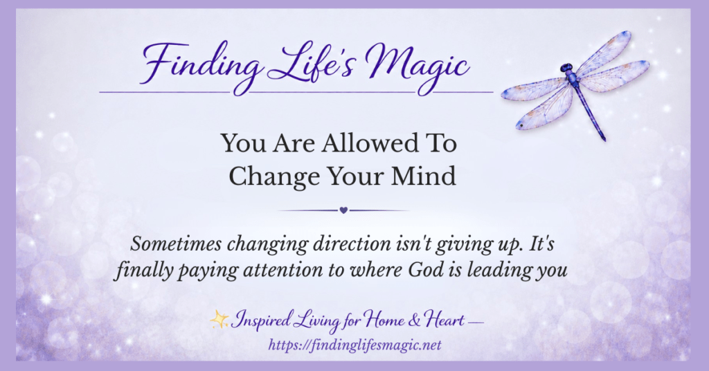 giving yourself permission to grow inspirational quote by Finding Lifes Magic